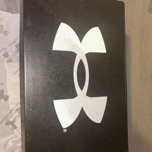 Under Armour Black Shoe Box with White Logo